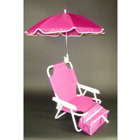 Redmon Baby Beach Chair and Matching Umbrella