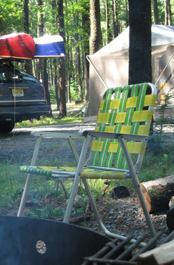 A simple camping chair solution.